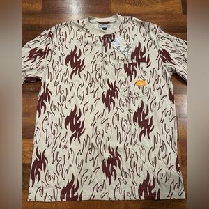 NWT Titicaca Flame Resistant Men’s Long Sleeve Shirt 100% Cotton Size XL White